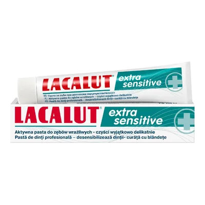 Lacalut Extra Sensitive Pasta Do Zębów Świeży Oddech 75ml