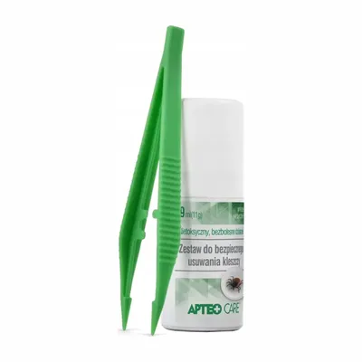 Zestaw Do Bezpiecznego Usuwania Kleszczy Apteo 9ml
