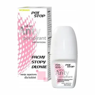 POT STOP Roll-On Antyperspirany Przeciw Poceniu Wersja Dla Kobiet 60 ml