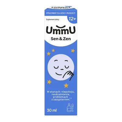 UmmU Sen&Zen Na Problemy Z Zasypianiem 12+ Krople 30ml