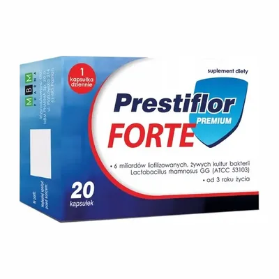 Prestiflor Premium Forte Probiotyk 20 Kapsułek