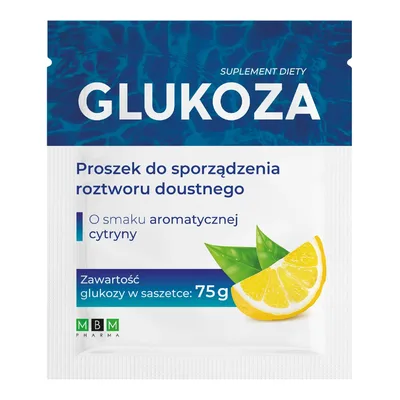Glukoza O Smaku Cytrynowym MBM 75g