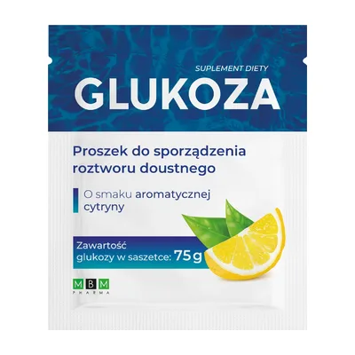 Glukoza O Smaku Cytrynowym MBM 75g