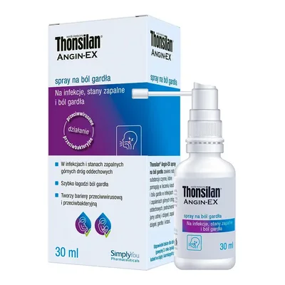Thonsilan Angin-EX Łagodzi Ból Gardła 30ml