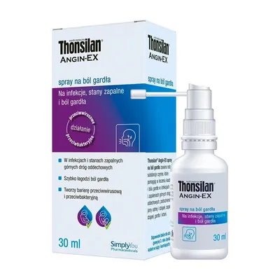 Thonsilan Angin-EX Łagodzi Ból Gardła 30ml