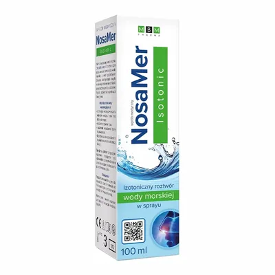 Nosamer Isotonic Spray Woda Morska 100ml