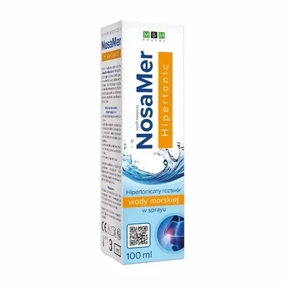 Nosamer Hipertonic Spray Woda Morska 100 ml