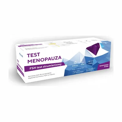 Test Menopauza Strumieniowy FSH 2 Sztuki
