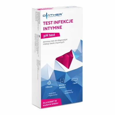 Test Infekcje Intymne Domowy Dla Kobiet W Każdym Wieku 1 Sztuka
