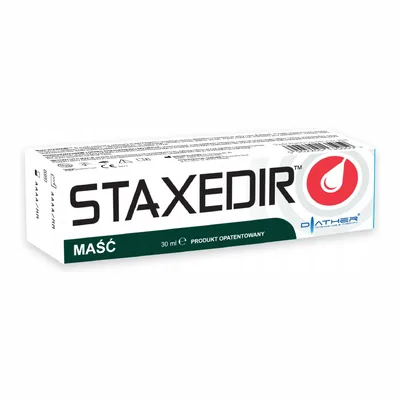 Staxedir Maść Hemostatyczna Na Krwawienia 30ml