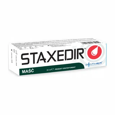 Staxedir Maść Hemostatyczna Na Krwawienia 30ml