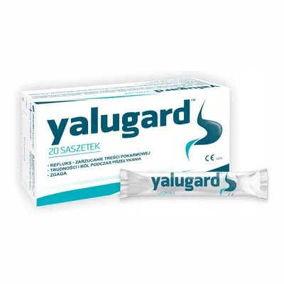 Yalugard Saszetki Refluks Zgaga 20 Saszetek