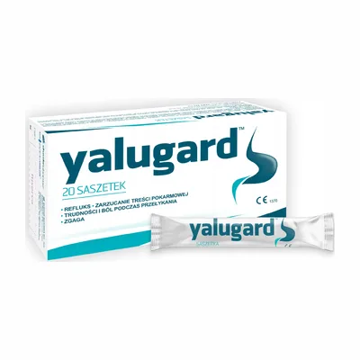 Yalugard Saszetki Refluks Zgaga 20 Saszetek