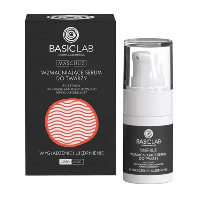 BasicLab Wzmacniające Serum Do Twarzy 15ml