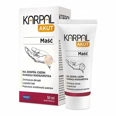 Karpal Akut Maść Na Zespół Cieśni Nadgarstka 50ml