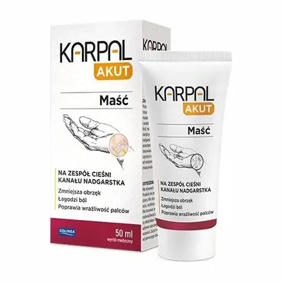 Karpal Akut Maść Na Zespół Cieśni Nadgarstka 50ml