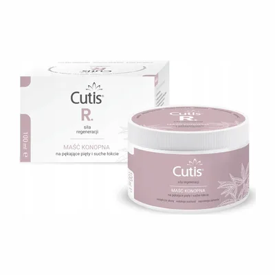 Cutis R Regeneracja Maść Konopna + CBD Na Pękające Pięty 100ml