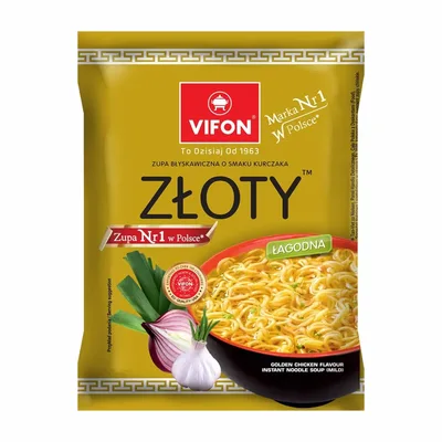 Vifon Zupa Błyskawiczna Kurczak Złoty 70g