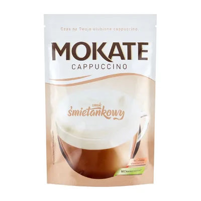 Mokate Cappuccino Śmietankowe Rozpuszczalne 110g
