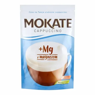 Mokate Cappuccino Z Magnezem Rozpuszczalne 110g