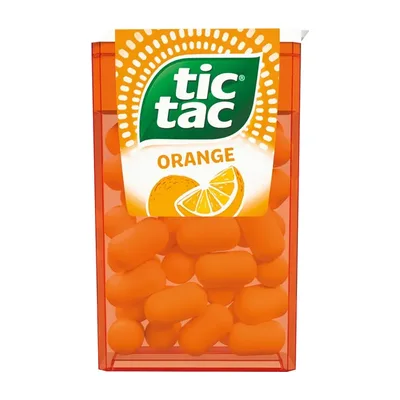 Drażetki Tic Tac Orange Pomarańczowe 18g