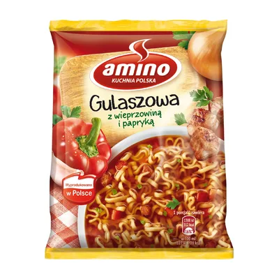 Amino Zupa Gulaszowa Błyskawiczna 59g