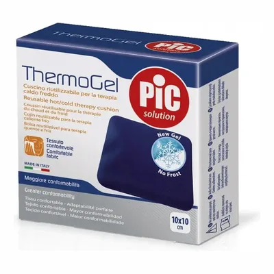 PIC Thermogel Kompres Żelowy Z Pokrowcem 10x10cm