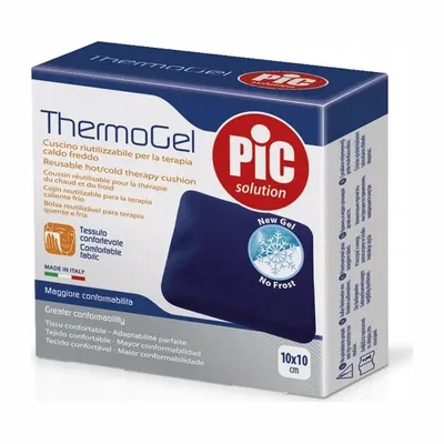 PIC Thermogel Kompres Żelowy Z Pokrowcem 10x10cm