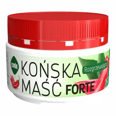 Końska Maść Rozgrzewająca Forte Virde 350g