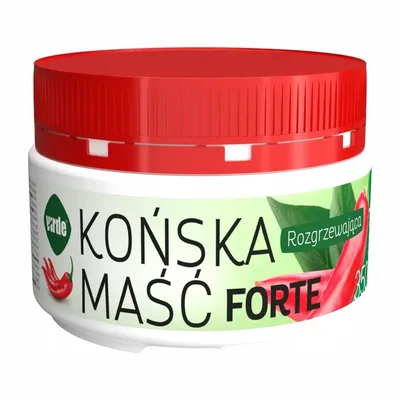 Końska Maść Rozgrzewająca Forte Virde 350g
