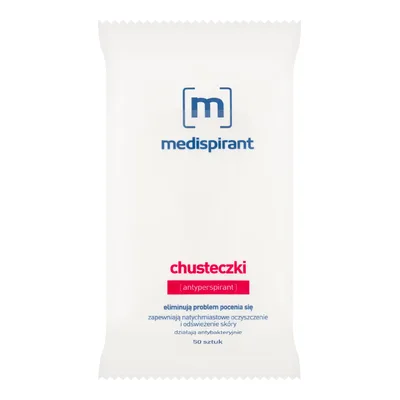 Medispirant Chusteczki Antyperspirant 50 Sztuk