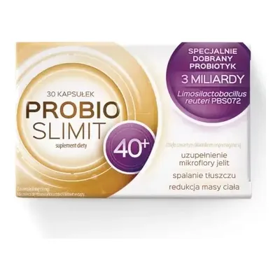 Probioslimit 40+ Odchudzanie Spalanie Tłuszczu 30 Kapsułek