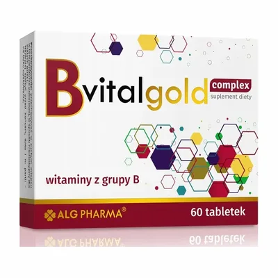 B Vita Gold Complex Witamina Z Grupy B Krążenie Nerwy 60 Tabletek