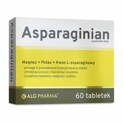 Asparginian Magnez + Potas ALG Pharma 60 Tabletek