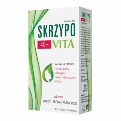Skrzypovita 40+ Włosy Skóra Paznokcie 42 Tabletki