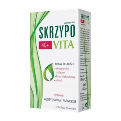Skrzypovita 40+ Włosy Skóra Paznokcie 42 Tabletki