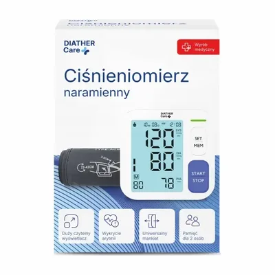 Ciśnieniomierz Naramienny Diather Care 1 Sztuka