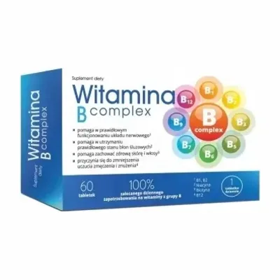 Witamina B Complex MBM 60 Tabletek