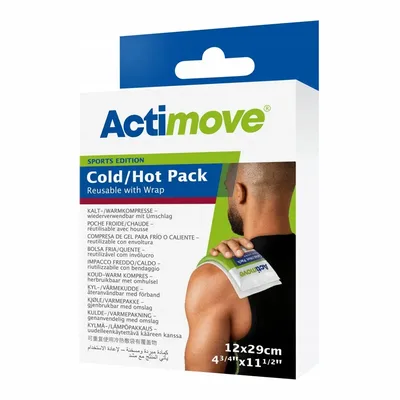 Actimove Kompres Do Stosowania Na Ciepło I Zimno Z Pokrowcem 12x29cm 1 Szt