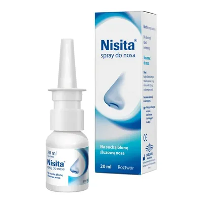 Nisita Spray Do Nosa Na Suchą Błonę Śluzową 20ml