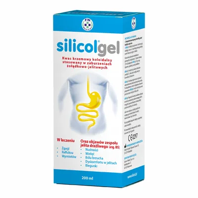 Silicolgel Żel Doustny Na Zgagę Refluks IBS 200ml