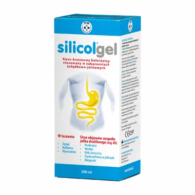Silicolgel Żel Doustny Na Zgagę Refluks IBS 200ml