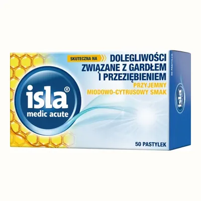 Isla Med Acute Miód Cytrusy 50 Pastylek