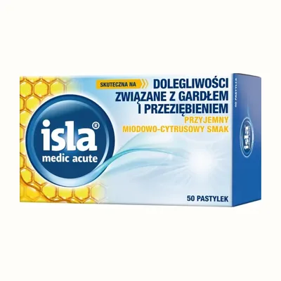 Isla Med Acute Miód Cytrusy 50 Pastylek