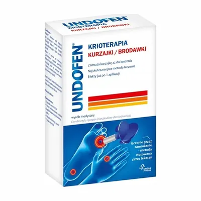 Undofen Krioterapia Na Kurzajki I Brodawki Wymrażanie 50ml