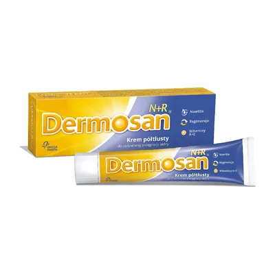 Dermosan Krem Półtłusty N+R Nawilżenie Regeneracja 40g