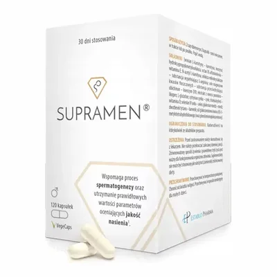 Supramen Wspomaga Proces Spermatogenezy 120 Kapsułek