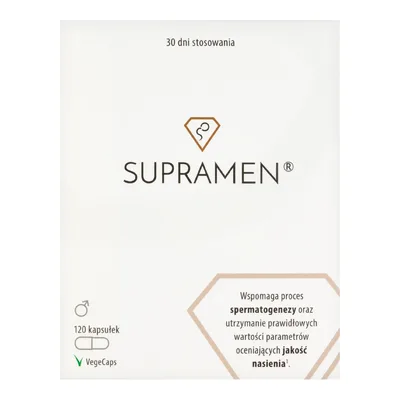Supramen Wspomaga Proces Spermatogenezy 120 Kapsułek