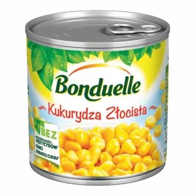 Bonduelle Kukurydza Konserwowa Złocista 340g