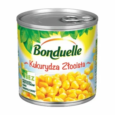 Bonduelle Kukurydza Konserwowa Złocista 340g